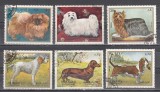 A12 S6 4 - Timbre foarte vechi - Sharjah - rase de caini, Stampilat