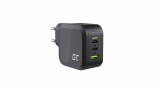 Green Cell GaN PowerGaN GaN Fast Charger 2x USB-C PD + 1x QC 3.0 65W EU