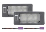 Set 2 buc lampa numar SEAT ALHAMBRA (7N), 06.2010-2017; ATECA (KH7), 07.2016-2020; IBIZA (6J), 04.2008-201, partea stanga, LED; TUNING,