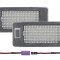 Set 2 buc lampa numar SEAT ALHAMBRA (7N), 06.2010-2017; ATECA (KH7), 07.2016-2020; IBIZA (6J), 04.2008-201, partea stanga, LED; TUNING,
