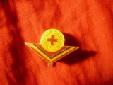 Insigna Pionier Sanitar, 2x3cm ,metal si email