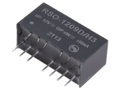 Convertor DC/DC 9-18V la 9V/-9V 1W foto