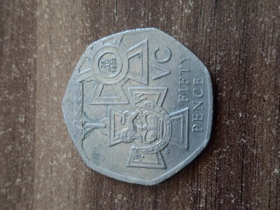 Anglia - 50 pence 2006 foto