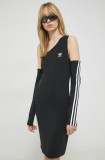 Cumpara ieftin Adidas Originals rochie culoarea negru, mini, mulata