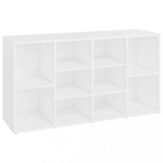 Bancheta pantofar, alb, 103x30x54,5 cm, PAL foto