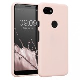 Husa Kwmobile pentru Google Pixel 3a, Silicon, Roz, 47590.225, Carcasa