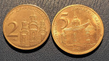 Monede 2, 5 dinari Serbia 2018, Europa