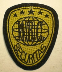 5.514 ROMANIA ECUSON EMBLEMA PATCH WBC SECURITAS 63/51mm