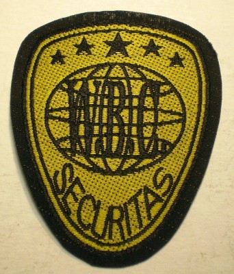 5.514 ROMANIA ECUSON EMBLEMA PATCH WBC SECURITAS 63/51mm foto