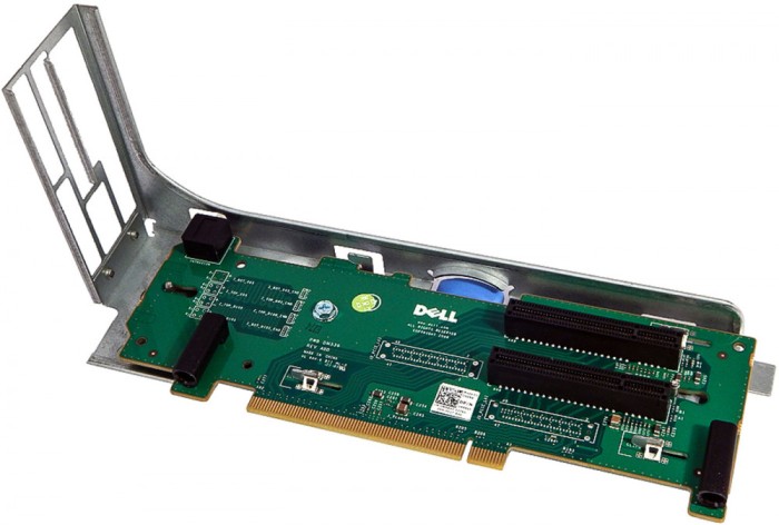 Riser Board PCI-E X8 2-Slot Riser2 Dell Poweredge R710 PCIe DP/N MX843