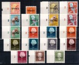 Noua Guinee Olandeza UNTEA 1962, Mi #1-19**, supratipar UNTEA, Regina Juliana, fauna, pasari, MNH. Cota 55 &euro;!