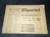 ZIARUL SPORTUL 2 NOIEMBRIE 1984