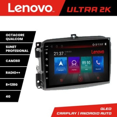 Navigatie Fiat 500L 2012-2017 M-500L Octa Core Android Radio Bluetooth GPS WIFI/4G DSP 2K 8+128GB 360 Toslink CarStore Technology foto