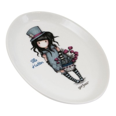 Gorjuss Farfurie ceramica - The Hatter foto