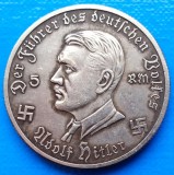 Adolf Hitler 1942 Avion Foche-Wulf 10 RM 38mm