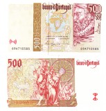 Portugalia 500 Escudos 1977, P-187a, Bancnota UNC