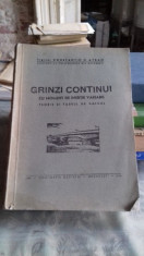 GRINZI CONTINUI CU MOMENT DE INERTIE VARIABIL - CONSTANTIN M. AVRAM foto