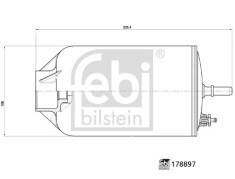 FEBI BILSTEIN 178897 filtru combustibil