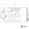 FEBI BILSTEIN 178897 filtru combustibil