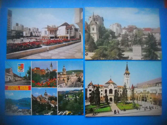 HOPCT LOT 3713 -4 CARTI POSTALE-TARGU MURES -NECIRCULATE