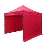 Perete Lateral Cort Evenimente 12m Rosu Emazing, Impermeabil, Densitate 600D, Protectie Soare/Ploaie