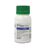 Topas 100EC 250 ml, fungicid sistemic local, Syngenta, fainare (vita de vie, arbusti fructiferi, ardei, capsun, castraveti, dovleac, mar, pepene, toma