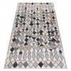Covor SISAL COOPER Caro, Zigzag 22217 ecru / negru, 120x170 cm, Dreptunghi