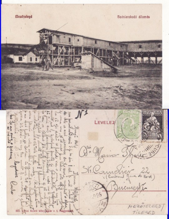 Tileagd, Mezotelegd (Bihor) -Exploatare miniera-rara