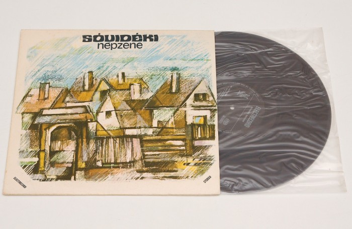 Sovideki nepzene - disc vinil vinyl LP NOU
