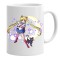 Cana alba personalizata usagi sailor moon anime, INOVATIX&reg;. 330 ml