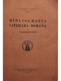 N. Georgescu Tistu - Bibliografia literara romana (semnata) (editia 1932)