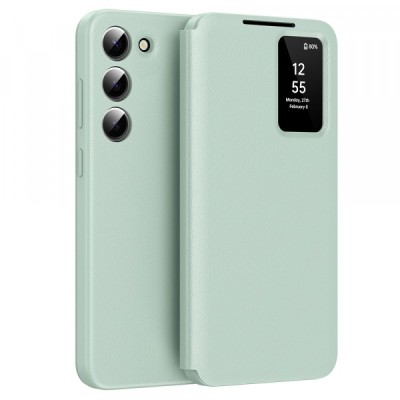 Husa pentru Samsung Galaxy S23+ S916, Techsuit, SmartView, Verde foto
