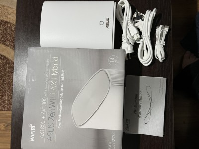 Router Wi-Fi ASUS ZenWiFi AX Hybrid XP4(1-Pack), AX1800, Wi-Fi 6 foto