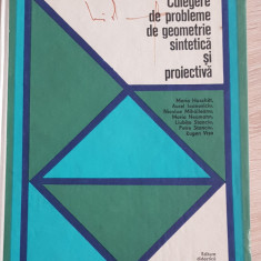 Culegere de probleme de geometrie sintetică și proiectivă - Maria Huschitt