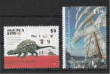 Lot 2 serii Argentina, dinozaur si corabie, 2010 si 2015, MNH, Nestampilat