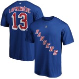 New York Rangers tricou de bărbați Alexis Lafreni&egrave;re #13 Stack Logo Name &amp;amp; Number - L, Fanatics Branded