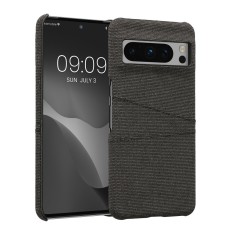 Husa Kwmobile pentru Google Pixel 8 Pro, Gri, Textil, KWM0000209K002C foto