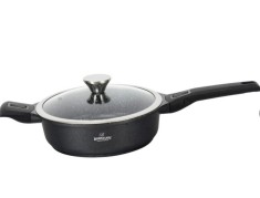 Tigaie cu manere detasabile, 28cm, aluminiu turnat, Bohmann, suprafata antiaderenta, inclusiv inductie foto