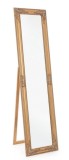 Cumpara ieftin Oglinda decorativa de podea cu rama lemn auriu antic Miro 40x4x160 cm