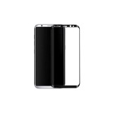 Folie Sticla Protectie Display Samsung Galaxy S8 Neagra Acoperire Completa 6D, Universal