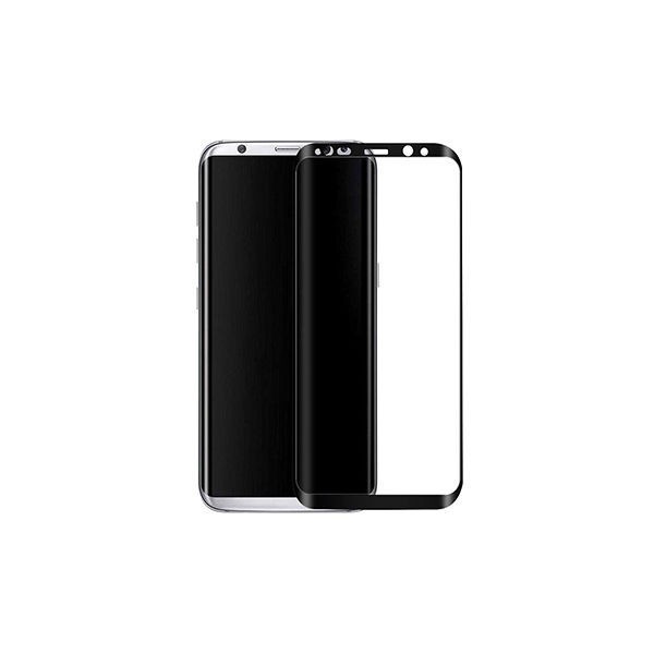 Folie Sticla Protectie Display Samsung Galaxy S8 Neagra Acoperire Completa 6D