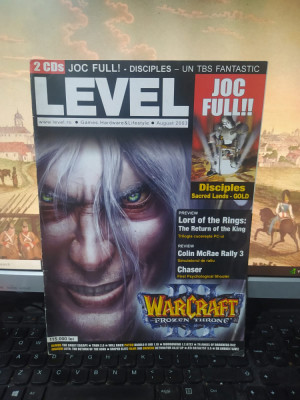 Level, Games, Hardware &amp;amp; Lifestyle, august 2003, WarCraft: Frozen Throne, 111 foto