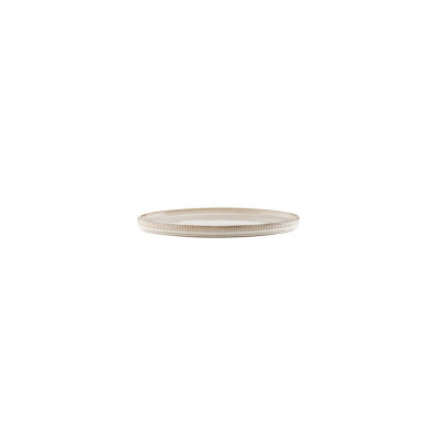Platou oval din ceramica crem, 32x18cm, Evia calitate superioara, Florina foto