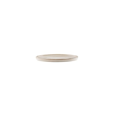 Platou oval din ceramica crem, 32x18cm, Evia calitate superioara, Florina foto
