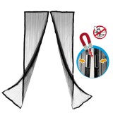 Plasa anti insecte, magnetica, Magic Mesh 220x100 + magnet frigider personalizat MAPIMALL