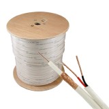Cumpara ieftin Cablu coaxial RG59 + alimentare 2x0.75, 305m, alb TSY-RG59+2X0.75-W