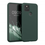 Husa pentru Google Pixel 5, Silicon, Verde, 53778.169, Carcasa, Kwmobile