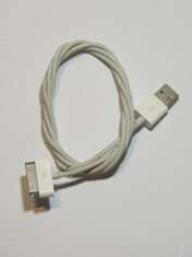 Cablu de date si incarcare Original pentru produse Apple 32 pin iPod iPhone foto