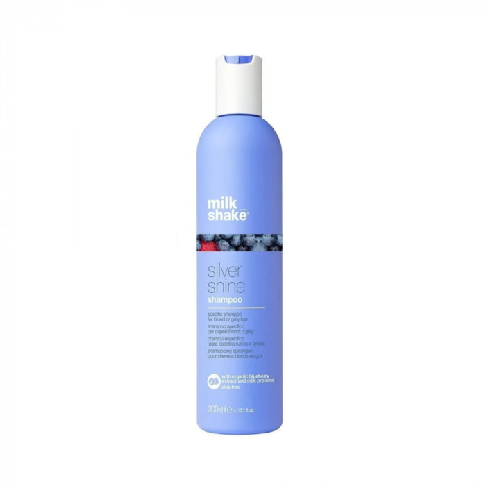 Sampon pentru neutralizarea tonurilor de galben, Milk Shake, Silver Shine Shampoo, 300ml