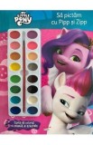 Cumpara ieftin My Little Pony: Sa pictam cu Pipp si Zipp. Carte de colorat cu pensula si acuarele